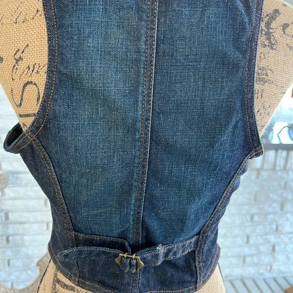 Vintage Calvin Klein Jeans Denim Vest - Picture 5 of 9